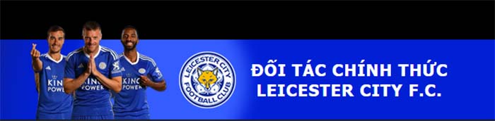 12BET trở thành nhà tài trợ chính thức CLB Leicester City